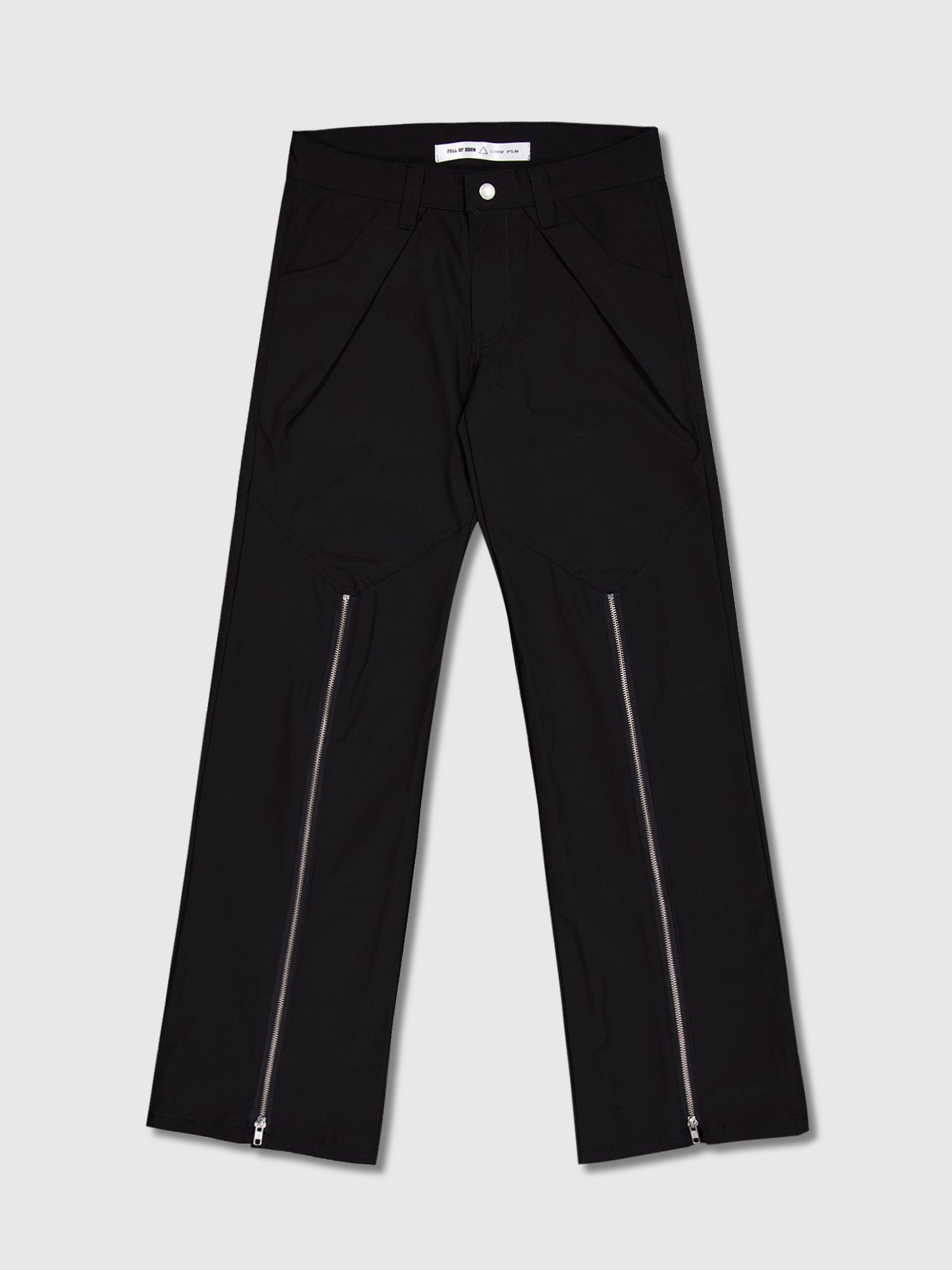 Zip Pleat Pants