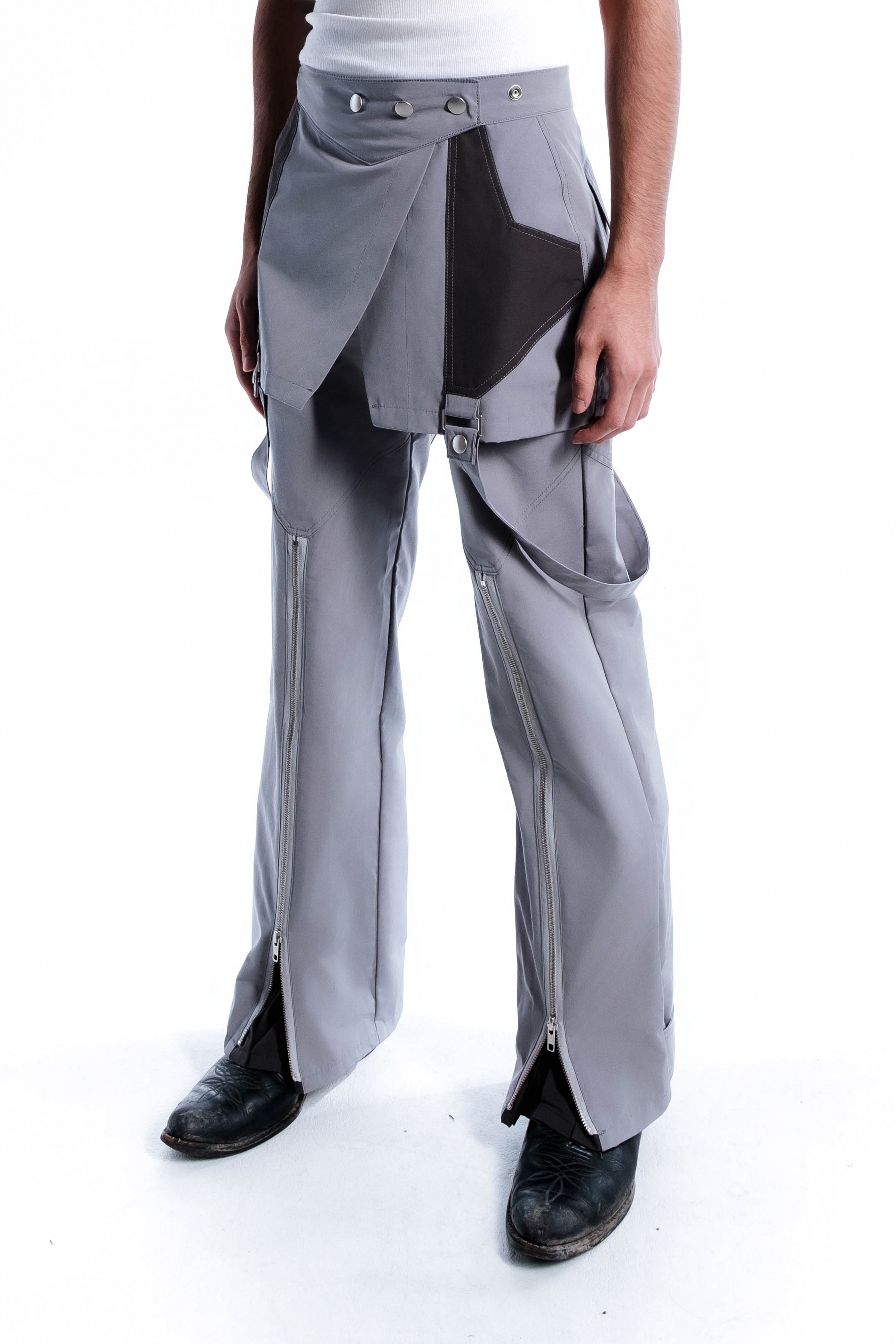 Zip Pleat Pants